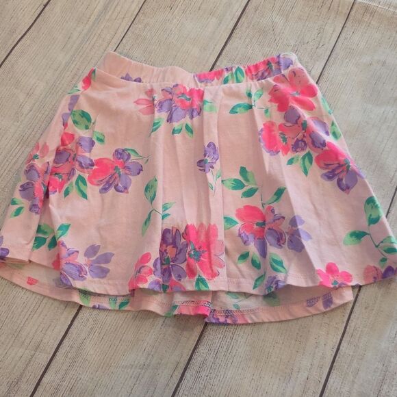 The Children's Place Other - The Children's Place Pink Flower Skort